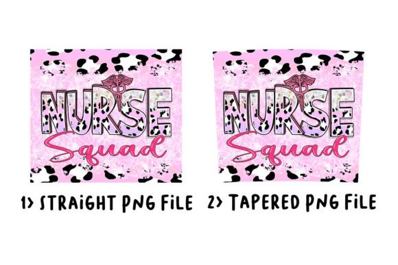 A Designer's Take on the Nurse Squad Skinny Tumbler PNG