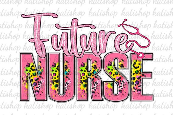 Future Nurse Pink Leopard Sublimation: A Designer's Take