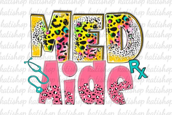 Med Aide CMA Nurse Leopard Sublimation: A Designer's Review