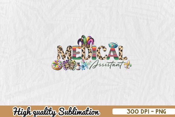 Medical Assistant Mardi Gras PNG: A Designer’s Review