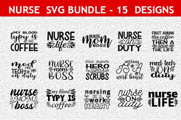 Nurse 15 Quotes Designs Bundle: A Stitch-Ready Review