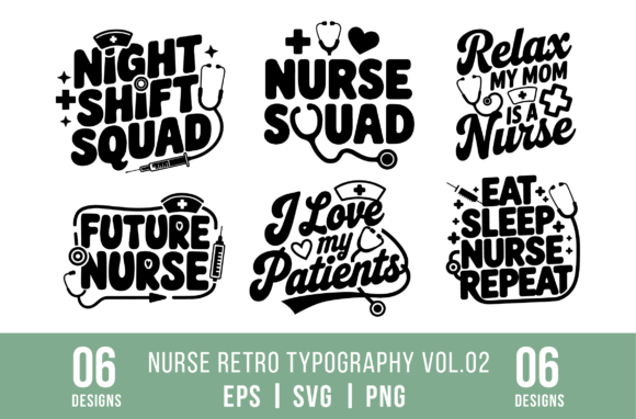 Nurse Playful Retro Typography Vol.02 Review