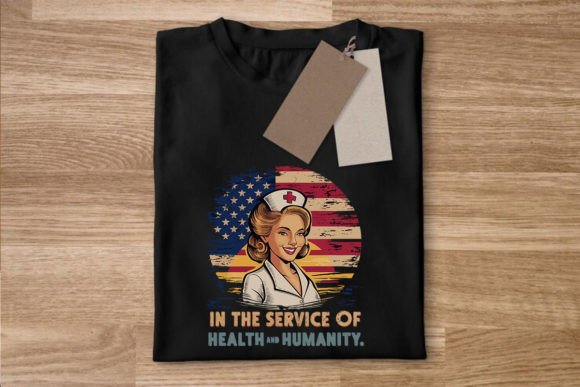 Retro Patriotic American Nurse Embroidery Design Review