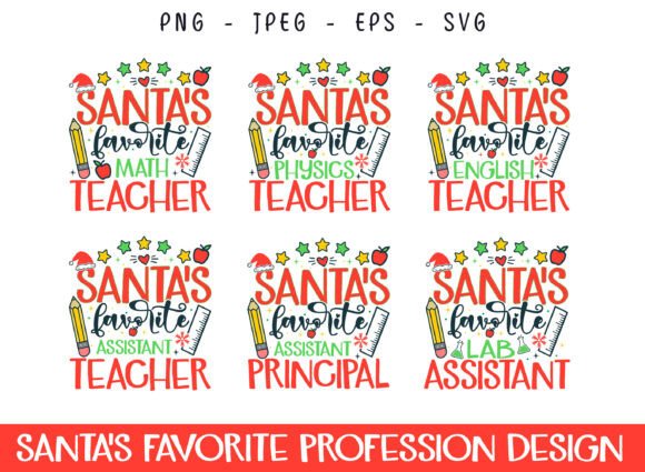 Santa s Favorite Nurse Profession Bundle